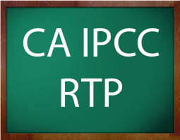 download ca ipcc rtp by icai. Revision test papers