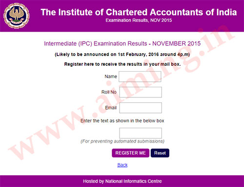 CA IPCC Resulta Date and IPCC Results