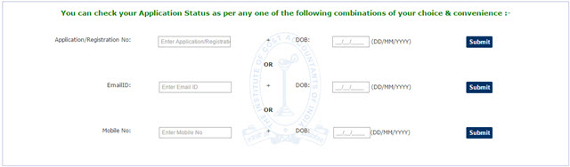 icwa registration status online