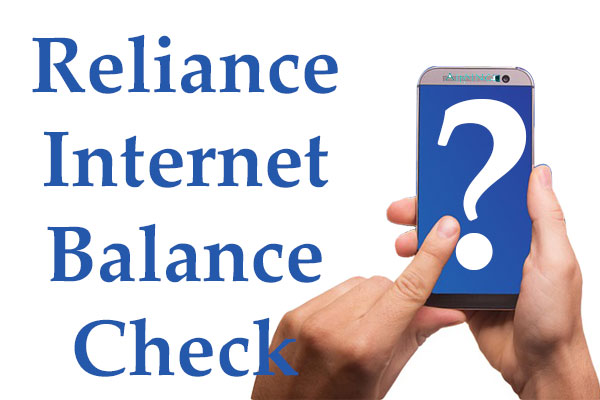 Reliance Net Balance Check Numbers