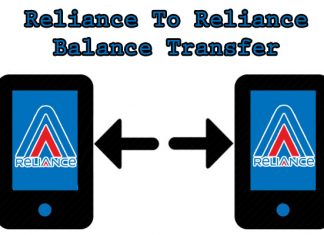 How to transfer balance from Reliance to Reliance