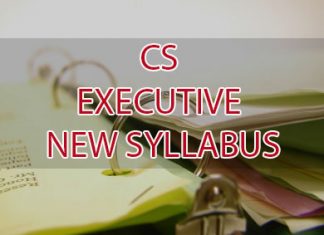 CS EXECUTIVE NEW SYLLABUS by icsi