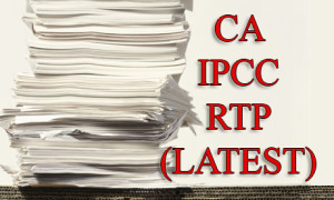 ca ipcc rtp (revision test papers)