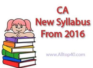 ca syllabus 2016