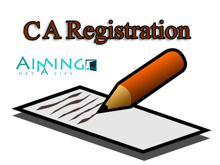 CA Registration (Chartered Accountant registration)