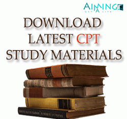 CA CPT Study Material pdf