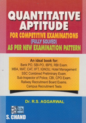 quantitative aptitude book for ibps and competitive examinations