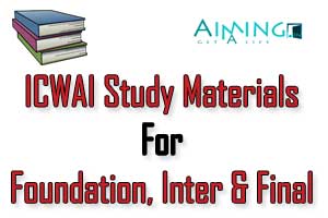icwai study material download