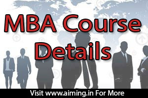 MBA Course Details