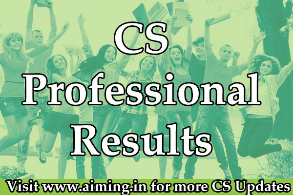 CS Professional Result | ICSI Results