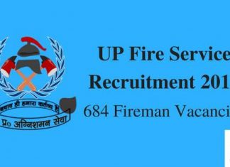 UP Fire Service Recruitment 2016