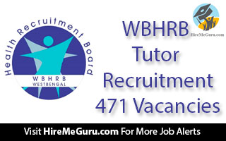 WBHRB Tutor Recruitment