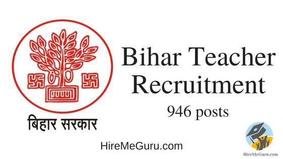 Bihar Teacher Recruitment Apply Online at bhojpur.bih.nic.in