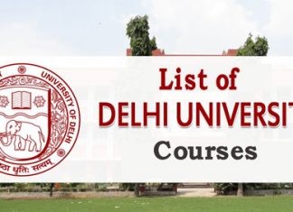 Delhi University Courses Details