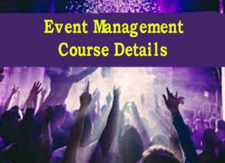 Event Management Course Details