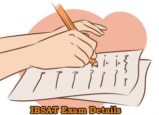 IBSAT Exam Details