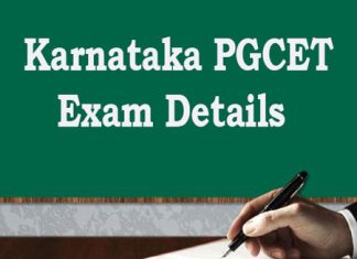 Karnataka PGCET Exam Details