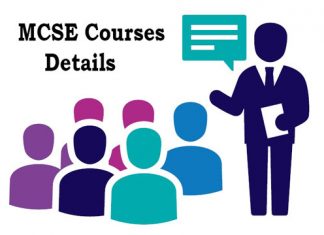 MCSE Courses Details