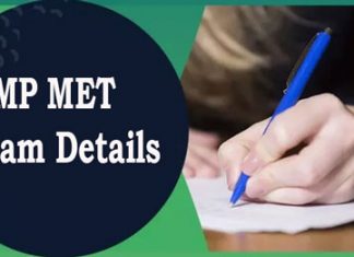 MP MET Exam Details