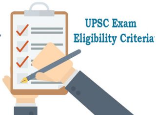 UPSC Exam Eligibility Criteria