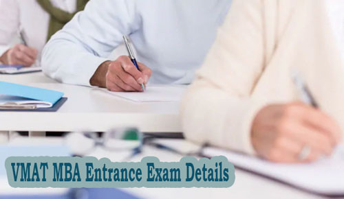 VMAT MBA Entrance Exam Details