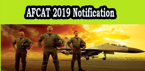 AFCAT Notification