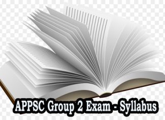 APPSC Group 2 Exam Syllabus