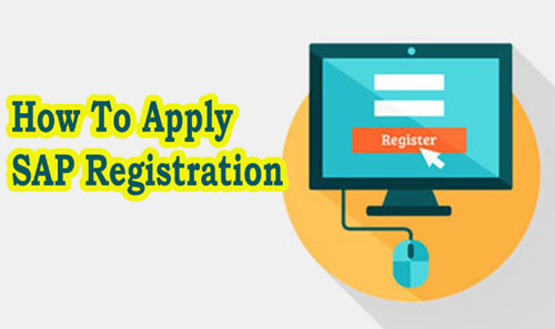 How to apply SAP Registration Form