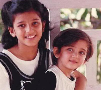 Actress Shruthi Haasan Childhood Pic