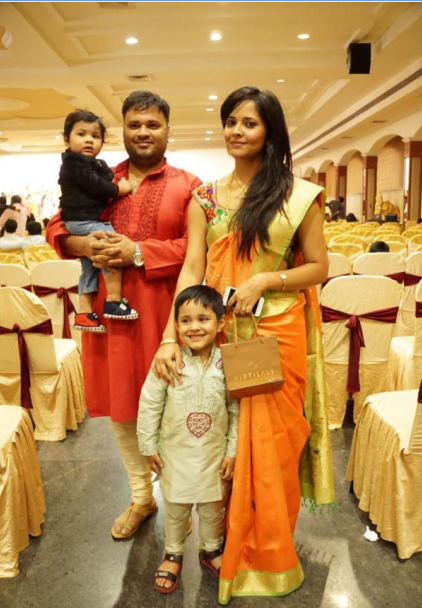 Anasuya Bharadwaj Family