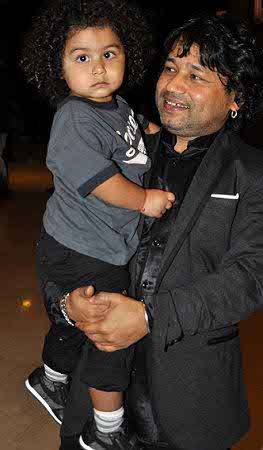 Kailash Kher with Son