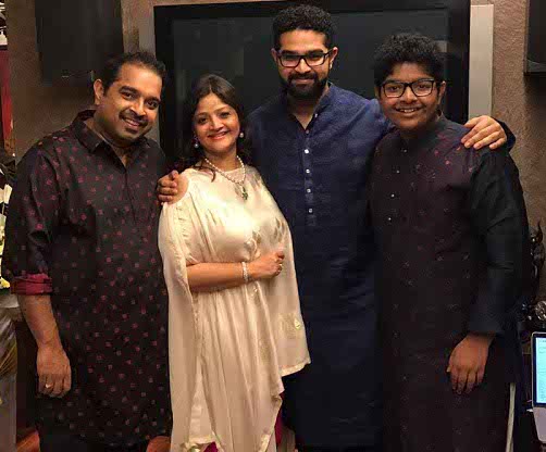 Shankar Mahadevan Family