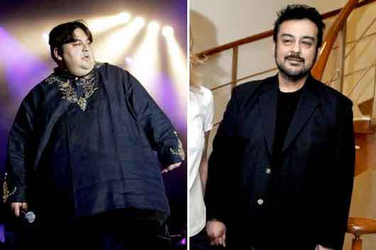 adnan sami before after pictures