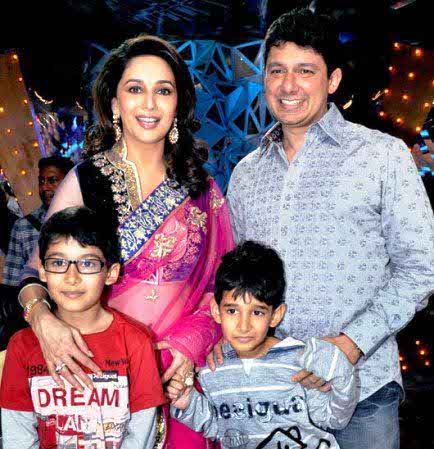 Madhuri Dixit Family