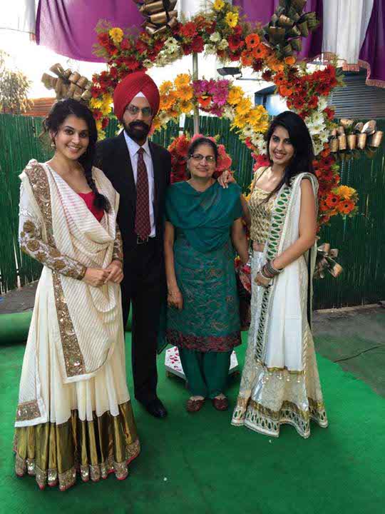 Taapsee Pannu Family