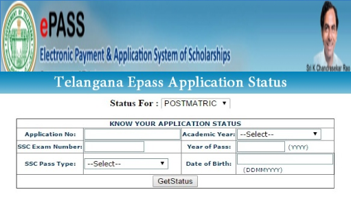 Telangana Epass Status