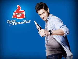 mahesh babus thums up ad still