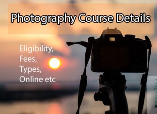 Photography Course Details