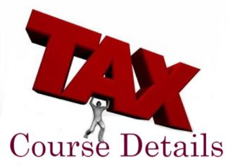 Tax Course Details