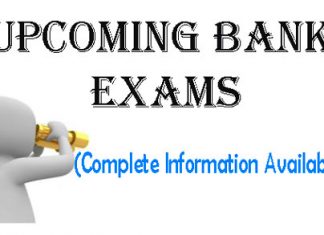 Upcoming Bank Exams