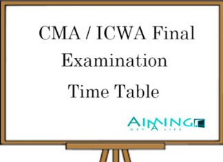 CMA Final Exam Details