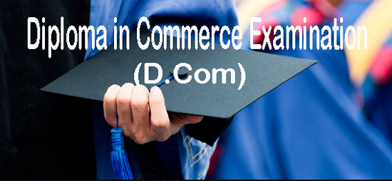 Diploma in Commerce Examination