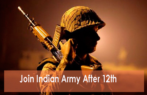 Join Indian Army after 12th