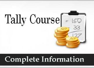 Tally Course Details