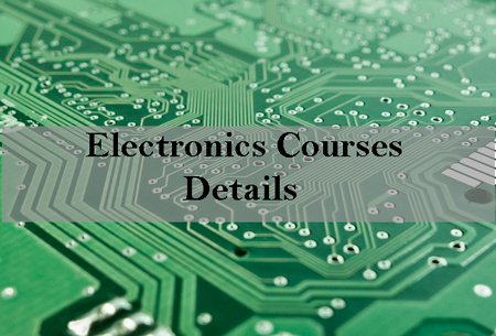 Electronics Courses Details