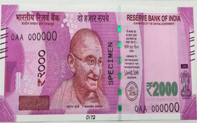 New Rs 2000 Note Image