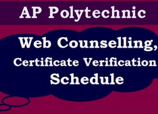 AP Polytechnic Counselling