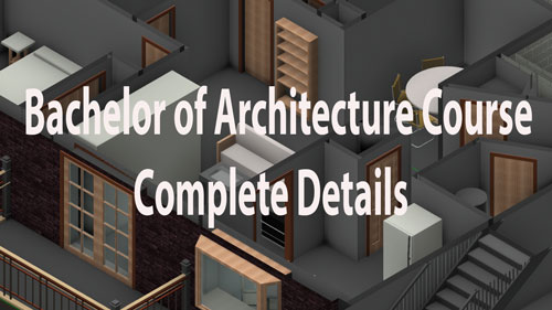 Bachelor of Architecture Course