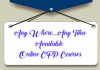 CFP Course Details Duration Eligibility Certificate Fees Syllabus CFP Course Details Duration Eligibility Certificate Fees Syllabus