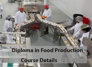 Diploma in Food Production Course Details